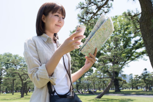 昼食・自由散策は、添乗員も楽しめる